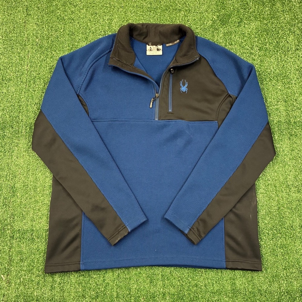 Vintageβ Spyder Quarter Zip Fleece Pullover